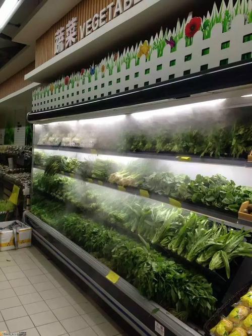 生鲜台蔬菜绿叶菜水果架专用加湿器厂家批发